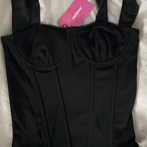 Edikted Black Tank Top